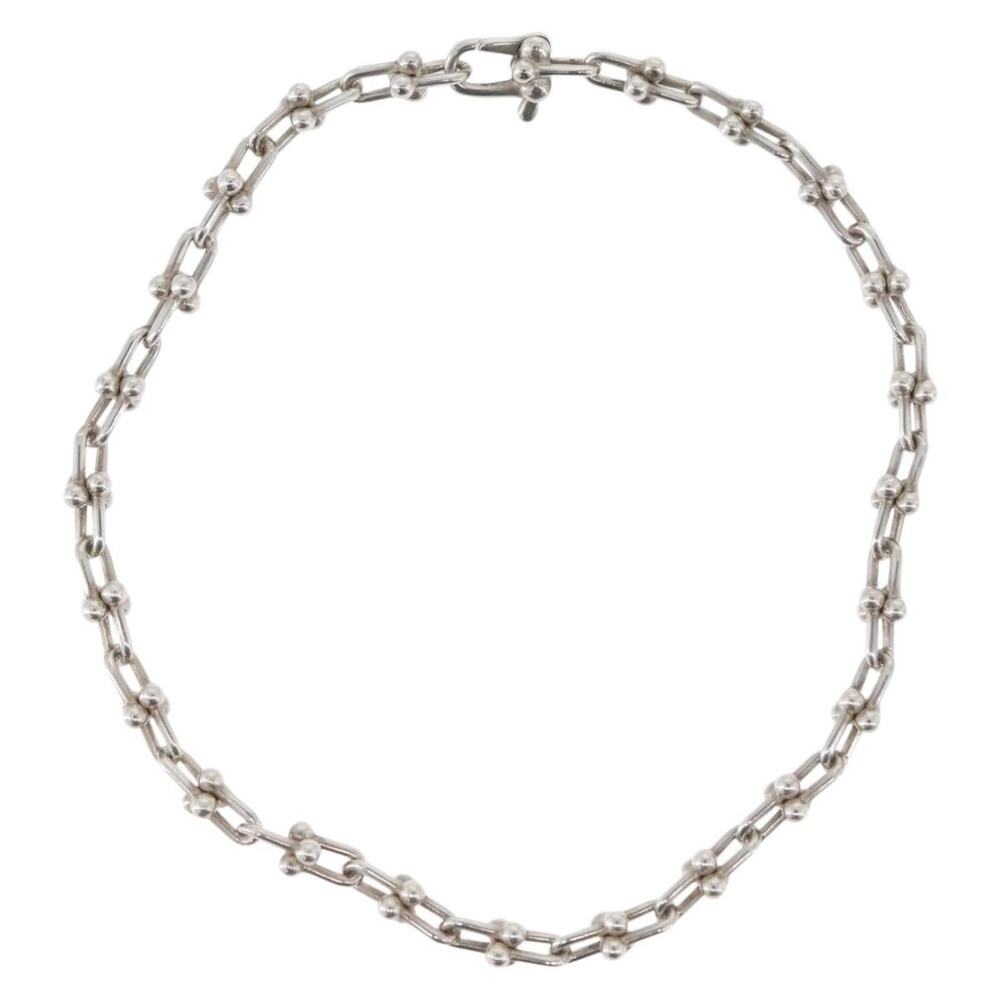 Tiffany & Co. Hardware Microlink Bracelet Ag925 Silver